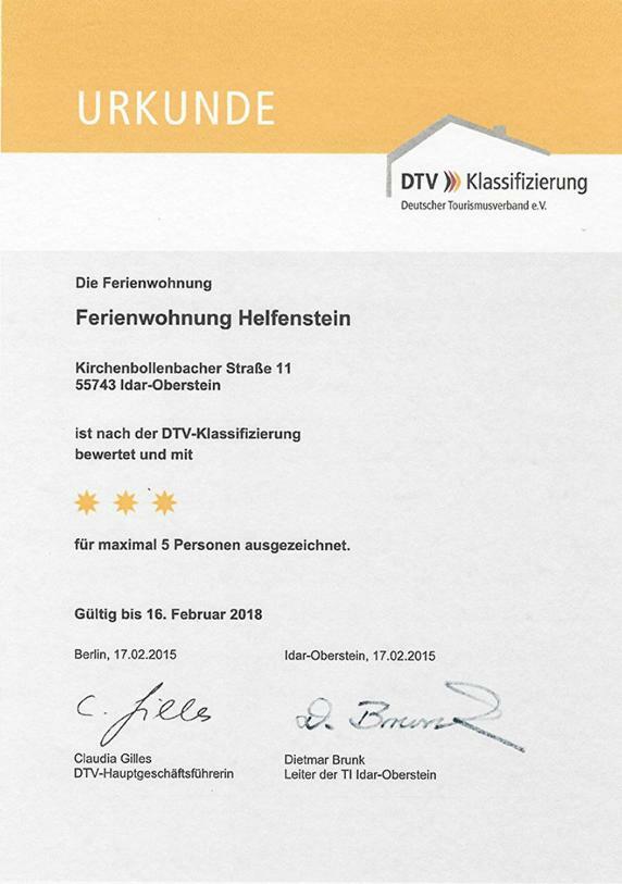 Ferienwohnung Helfenstein Idar-Oberstein Εξωτερικό φωτογραφία